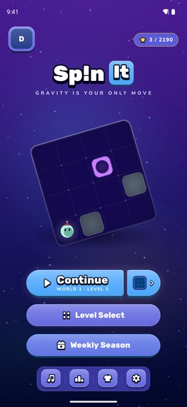 Spin-It: Gravity Puzzle – screenshot 2