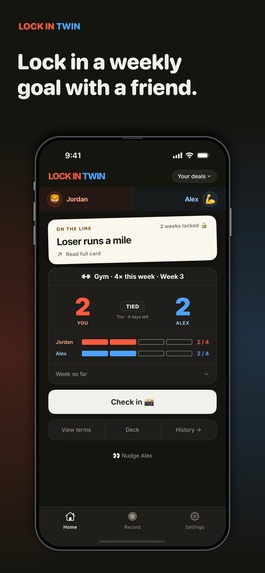 Lock In Twin: 1v1 Habits – screenshot 1