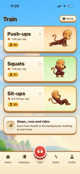 Zywo: Workout Monster RPG – screenshot 4