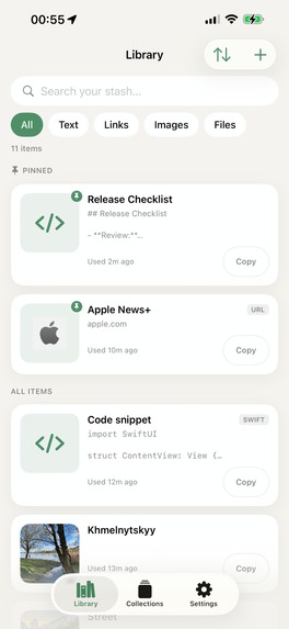 Stash – screenshot 2