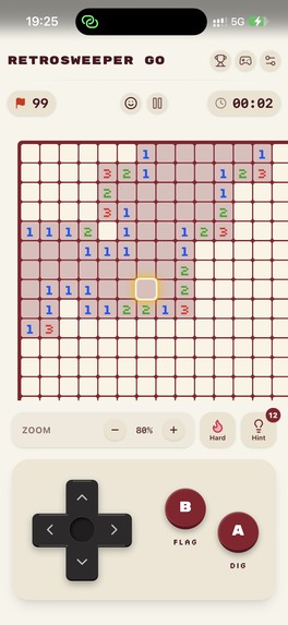 RetroSweeper Go – screenshot 2