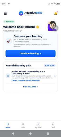 AdaptiveSkills – screenshot 4