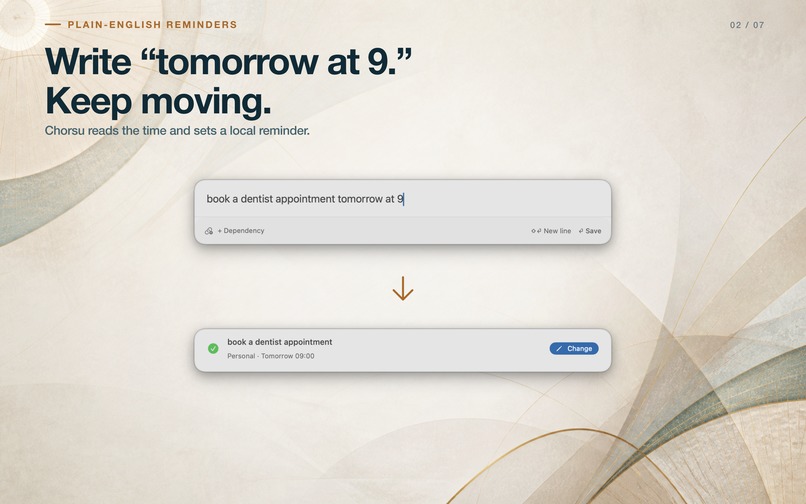 Chorsu - Capture & Remind – screenshot 2