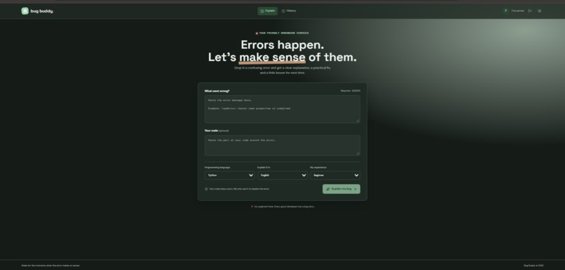 Bug Buddy – screenshot 1