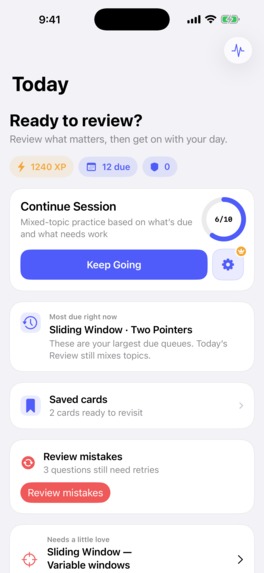 Ten Cards - Coding Interviews – screenshot 7