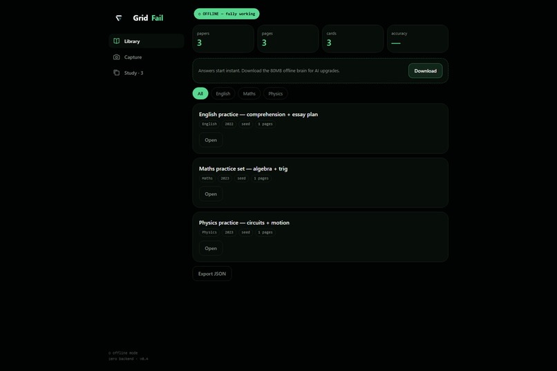 GridFail – screenshot 3