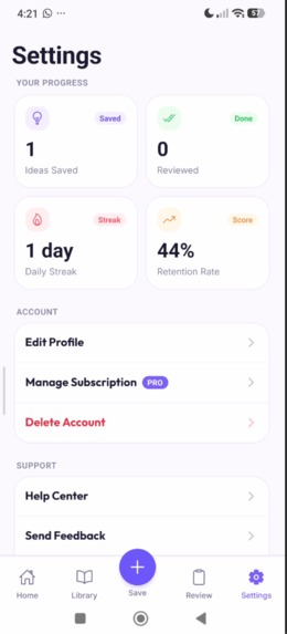 recall – screenshot 5