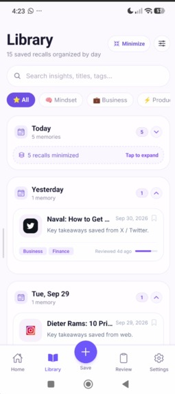 recall – screenshot 6