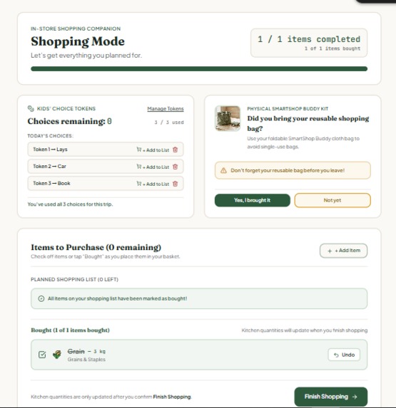 SmartShop Buddy – screenshot 5