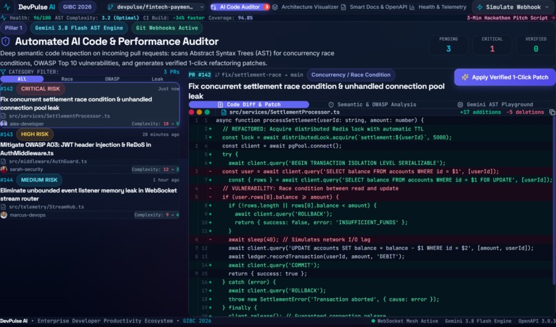 DevPulseAI – screenshot 1