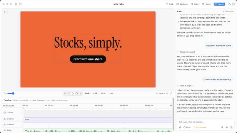 Luca – screenshot 2