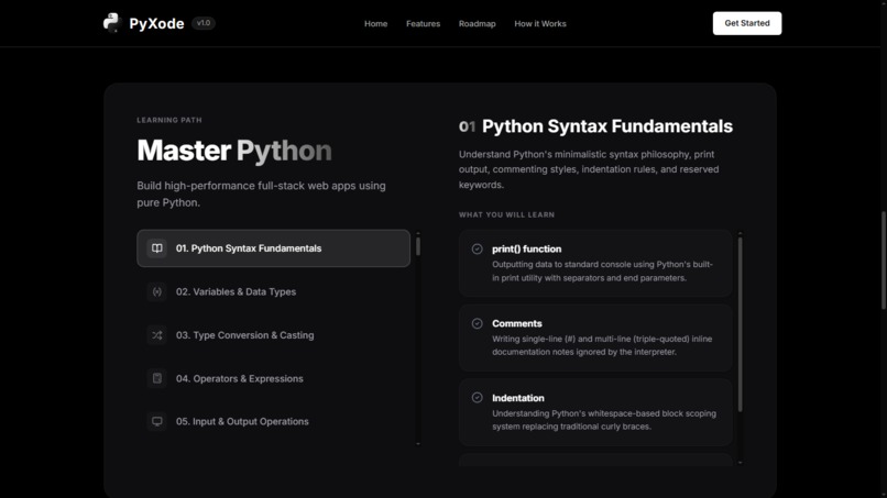 Python Learning Platform for Students – screenshot 6