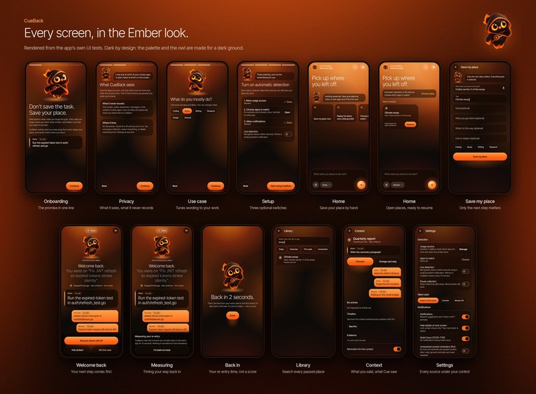 CueBack – screenshot 3