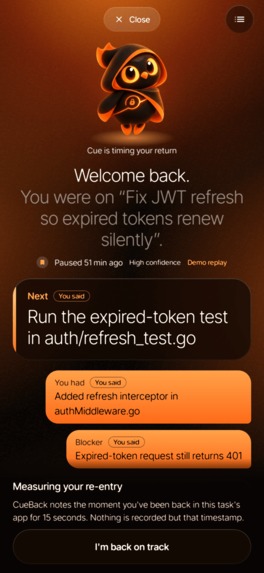 CueBack – screenshot 11