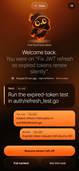 CueBack – screenshot 5