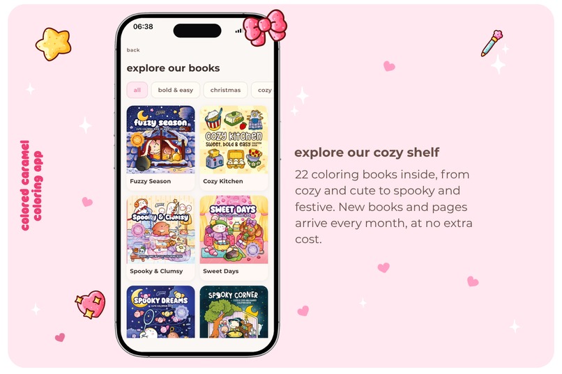 Colored Caramel coloring app – screenshot 6