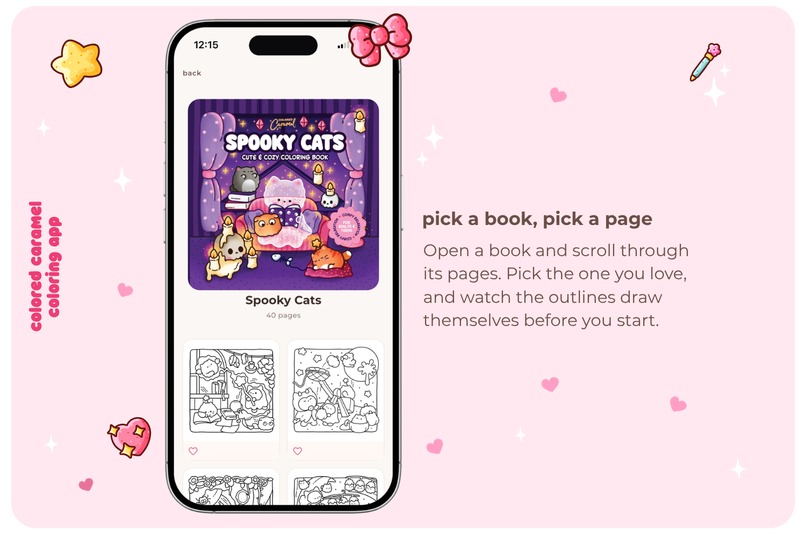 Colored Caramel coloring app – screenshot 7