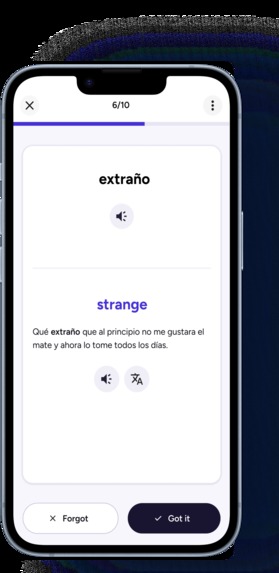 Unipod - immersive language learning – screenshot 5