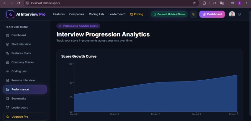 AI interview system – screenshot 6