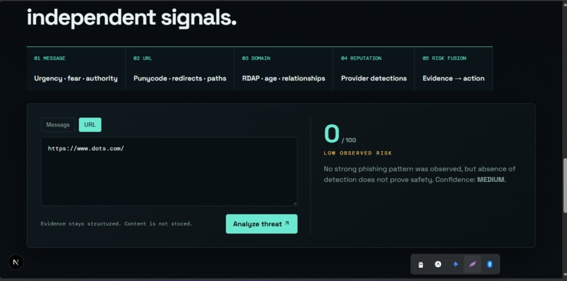 PhishGuard AI – screenshot 5