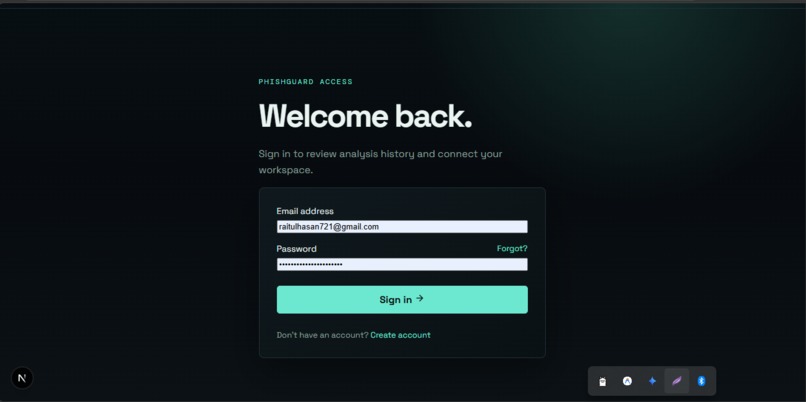 PhishGuard AI – screenshot 6