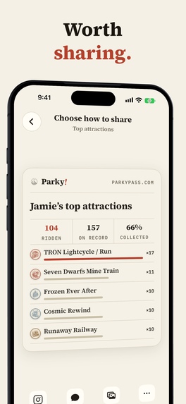 Parky! - Theme Park Tracker – screenshot 7