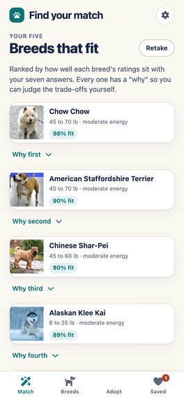Pet Breed Hub – screenshot 2