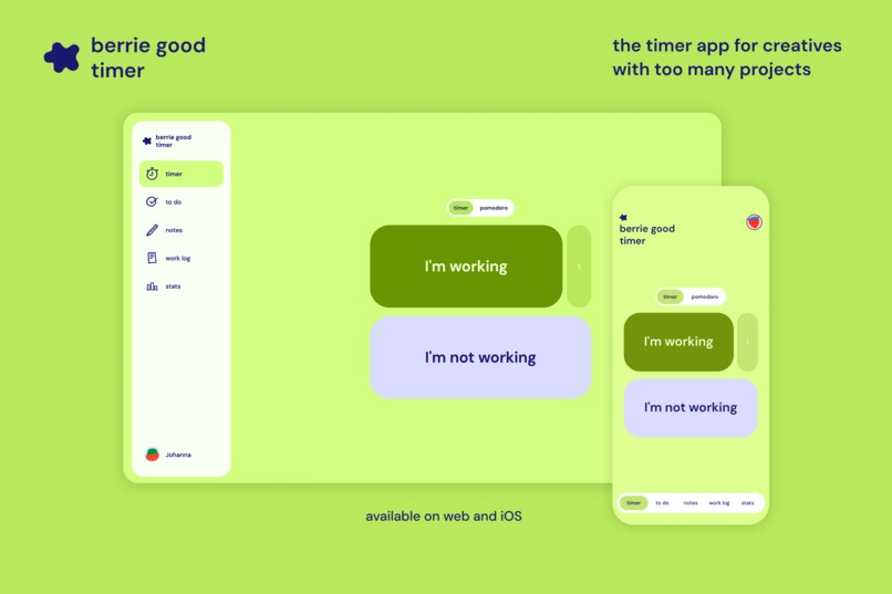 Berrie good timer – screenshot 1