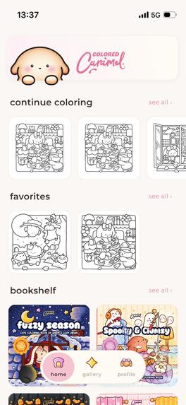 Colored Caramel coloring app – screenshot 10