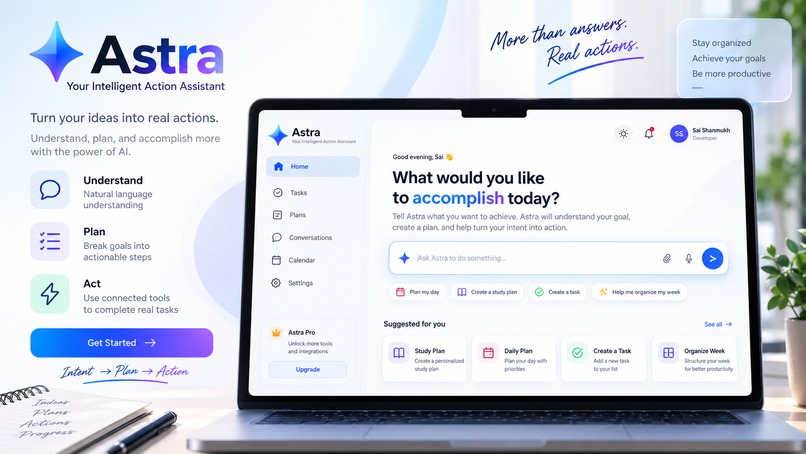Astra - Your Intelligent Action Assistant – screenshot 1