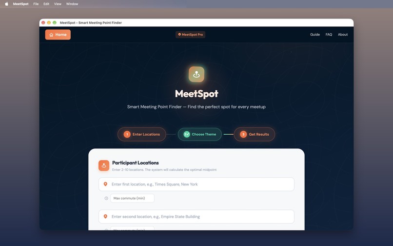 MeetSpot for macOS – screenshot 1