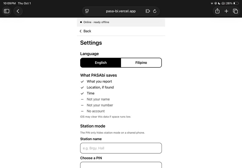 PASAbi – screenshot 8