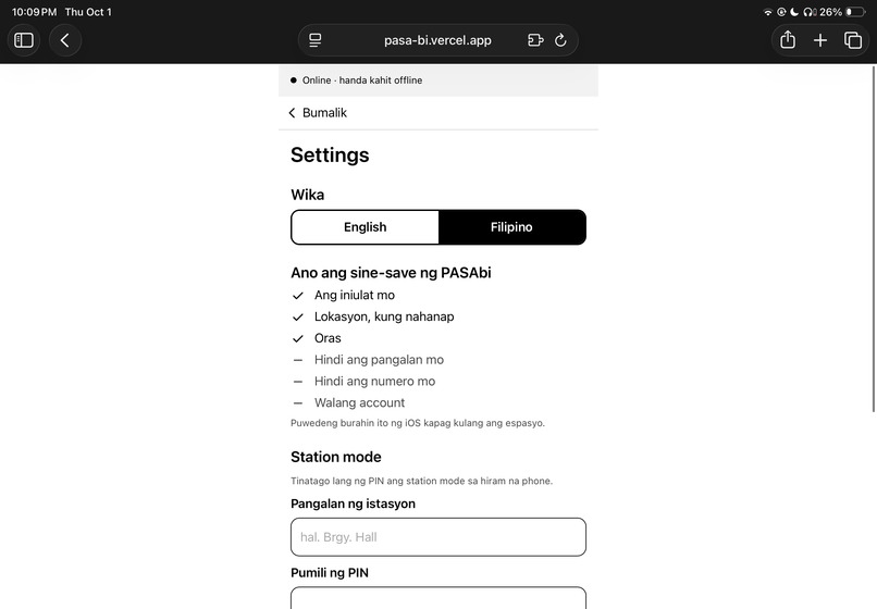 PASAbi – screenshot 11
