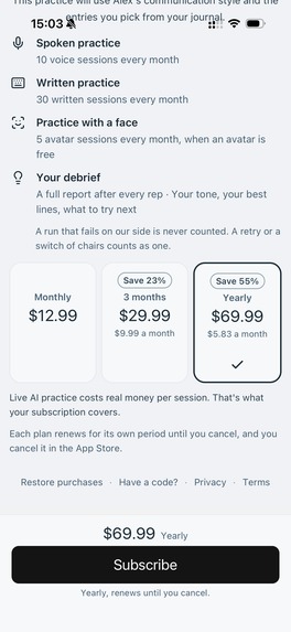 Bravy — The work journal that teaches real conversations – screenshot 5
