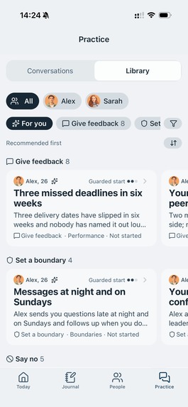 Bravy — The work journal that teaches real conversations – screenshot 7