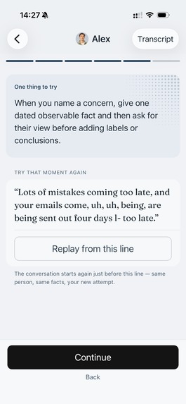 Bravy — The work journal that teaches real conversations – screenshot 12
