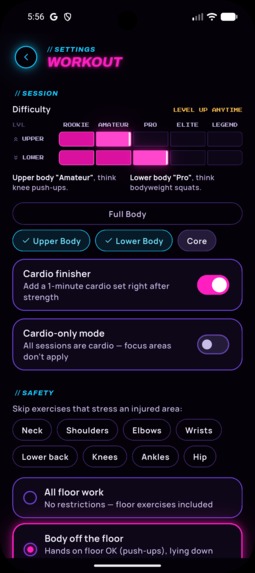 OneMinFit™ – screenshot 7