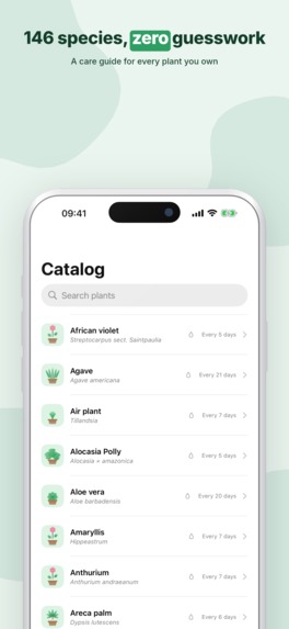 Leafbook: Plant Tracker – screenshot 1