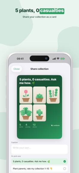 Leafbook: Plant Tracker – screenshot 3