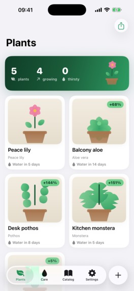 Leafbook: Plant Tracker – screenshot 9