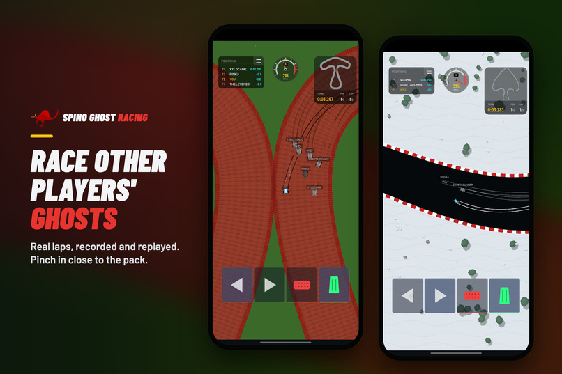 Spino Ghost Racing – screenshot 1