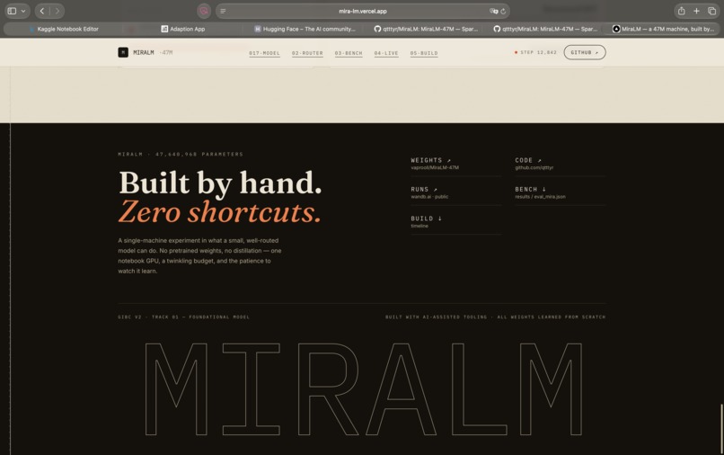 MiraLM-47M – screenshot 4