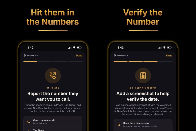 NumBan: Fight Phone Scammers – screenshot 2