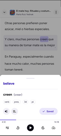 Unipod - immersive language learning – screenshot 9