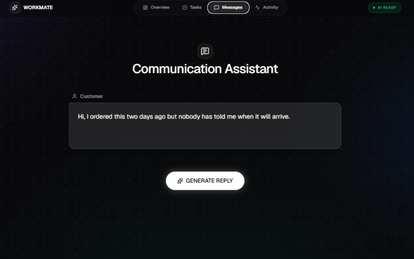 WorkMate – screenshot 3