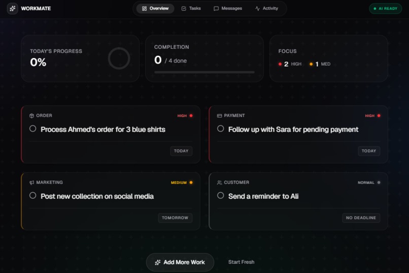 WorkMate – screenshot 5