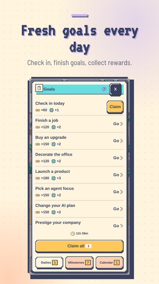 Idle Vibe Tycoon – screenshot 1