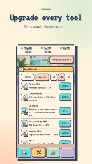 Idle Vibe Tycoon – screenshot 4