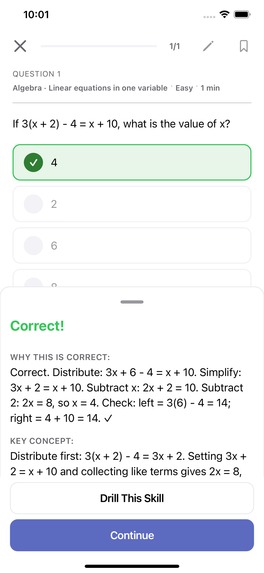 ScoreMint: SAT, ACT and AP Practice, Explained – screenshot 2