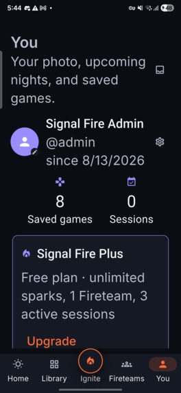 SignalFire – screenshot 1
